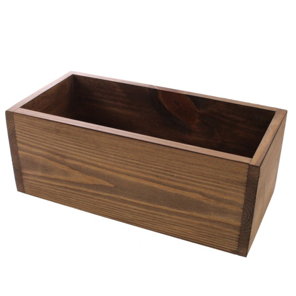 Wooden Condiment Box / Storage Crate