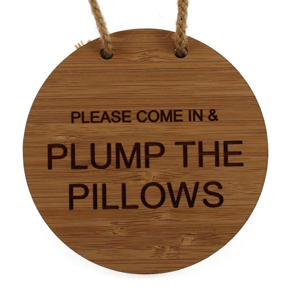 Bamboo Do Not Disturb Door Hangers