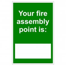 Fire Assembly Point Location Sign