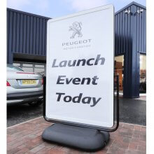 Cyclone 2 Large Format Forecourt Sign