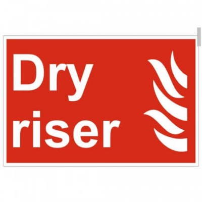 Dry Riser Location Signs
