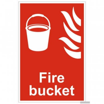Fire Bucket Location Signs