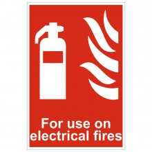 For Use On Any Fires Extinguisher Sign - Foamex, Vinyl, Dibond, Rigid ...