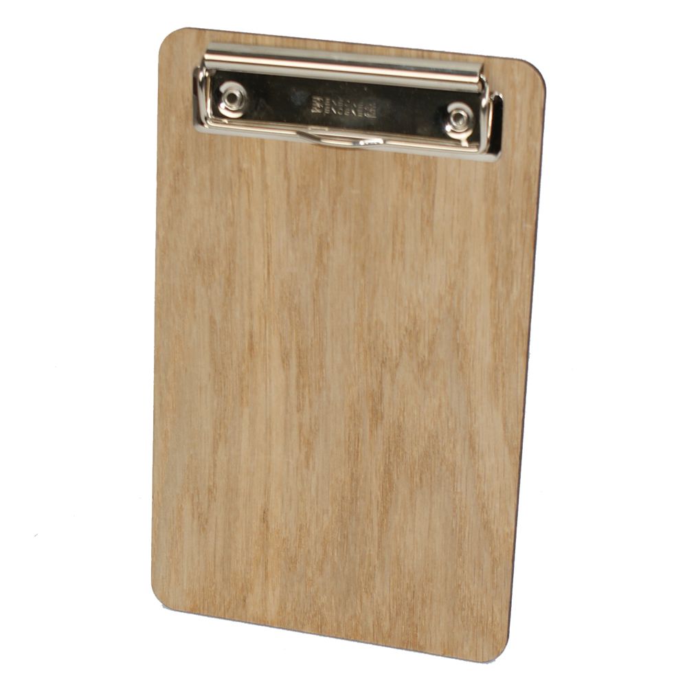 Natural A4 Menu Boards (Suitable for 210 x 297mm) - No Stain